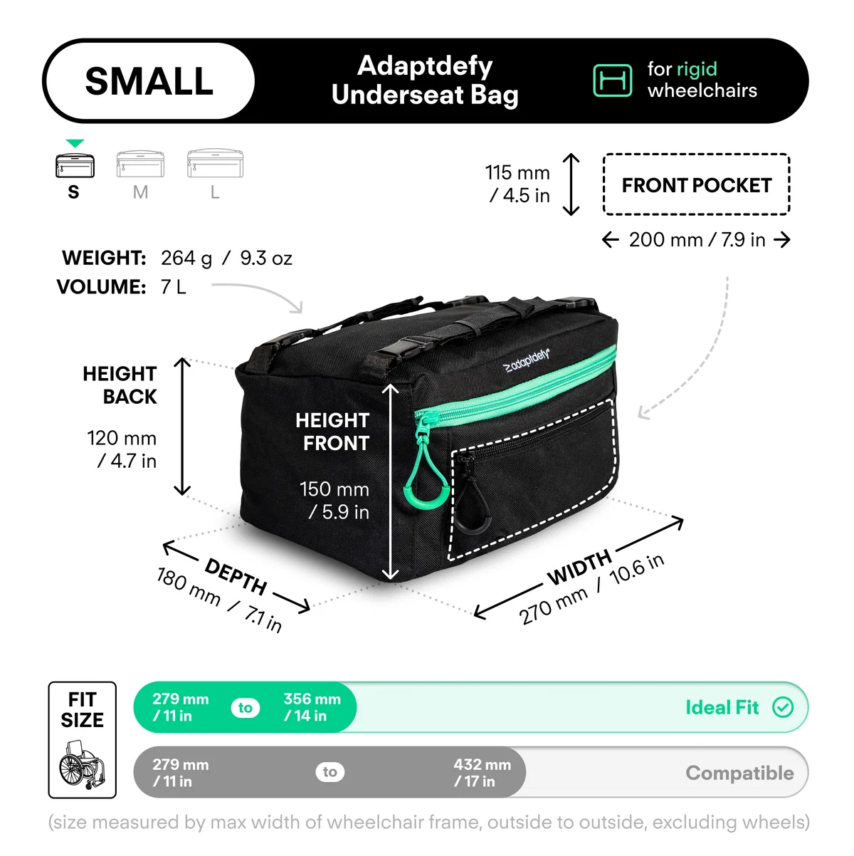 Adaptdefy - Comforttas Rigid - Afbeelding 12
